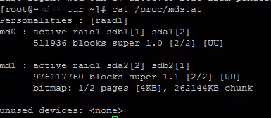 Featured image of post Accélérer le rebuild/resync d’un volume RAID mdadm