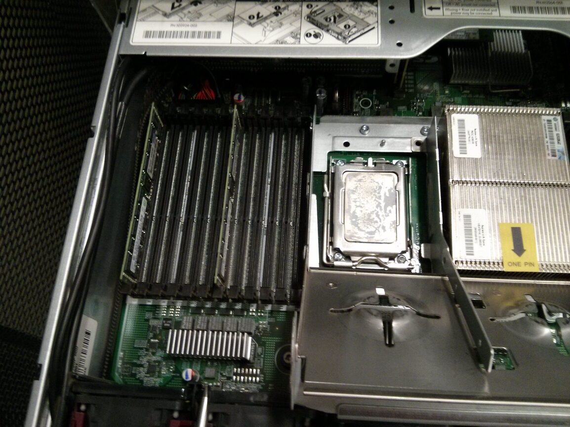 Upgrading the CPU on an HP MicroServer Gen8