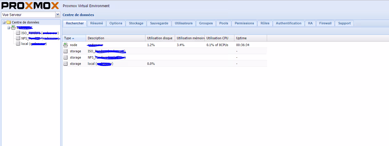 L’interface Web, bien qu’un peu austère, est relativement intuitive. On ne trouve pas tous les menus du premiers coup, mais on s’habitue vite