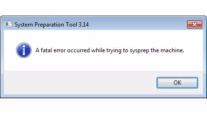 Featured image of post Une erreur grave s’est produite lors de l’exécution de sysprep sur l’ordinateur