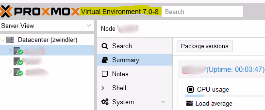 Featured image of post Les soucis que j’ai rencontrés en upgradant Proxmox VE 7